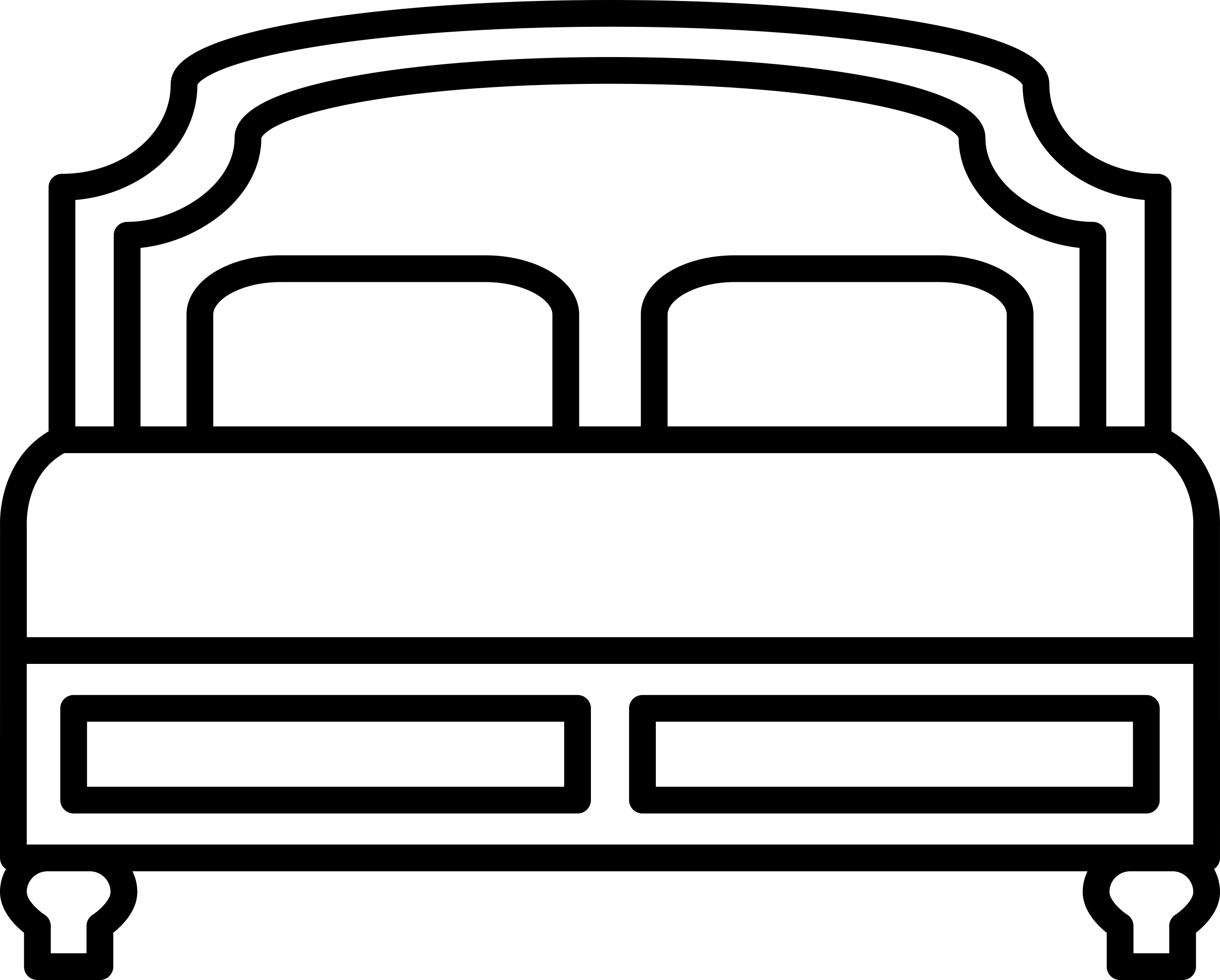 Full Bed Svg Line Art Free Vectors